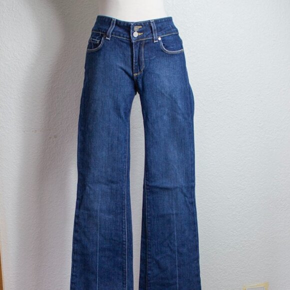 Paige Hidden Hills High Rise Boot Cut Size 27x32 - Picture 1 of 10